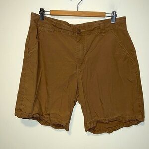 Mens Columbia sportswear tan outdoor shorts size 34